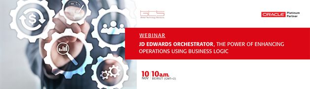 JD Edwards orchestrator the power of enhancing operations using business logic 630 × 187 px